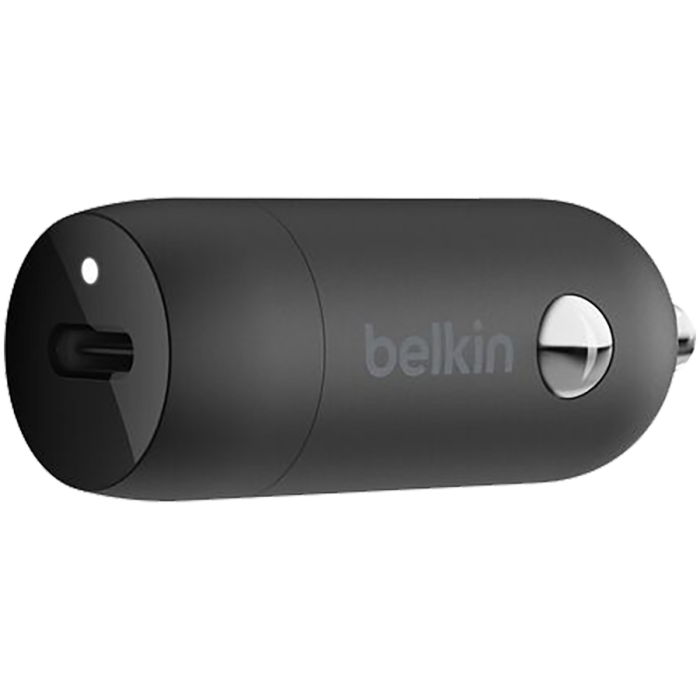 BELKIN 30w USB-C PD PPS Car Charger w/1m PVC C-C cable