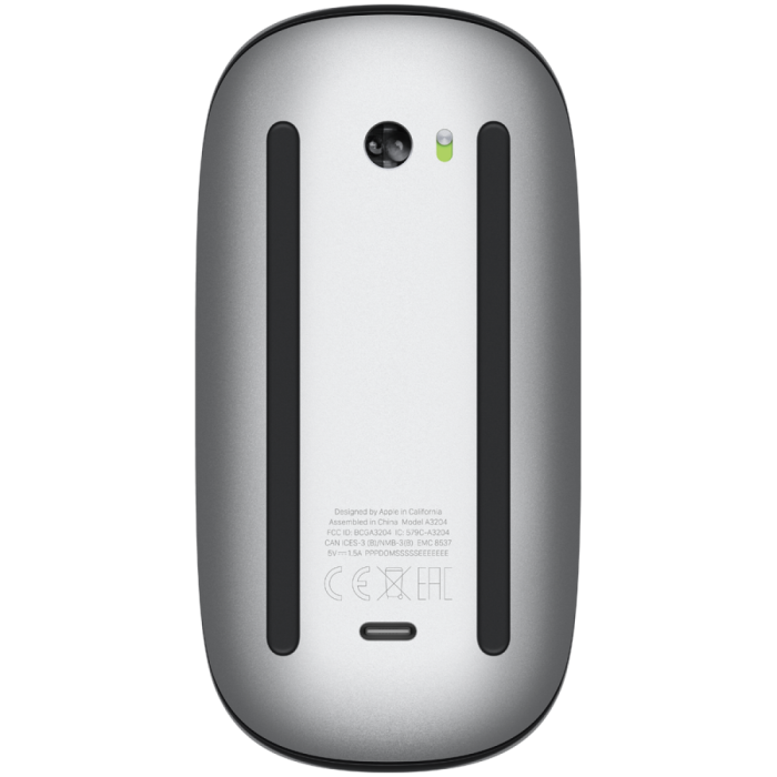 Magic Mouse - Black Multi-Touch Surface,Model A3204