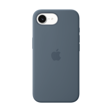 iPhone 17e Silicone Case with MagSafe - Anchor Blue,Model A3646
