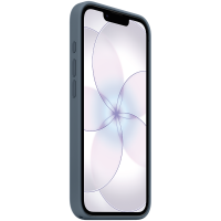 iPhone 17e Silicone Case with MagSafe - Anchor Blue,Model A3646