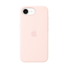iPhone 17e Silicone Case with MagSafe - Soft Pink,Model A3646