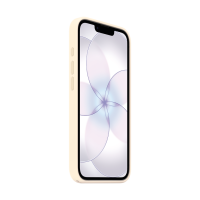 iPhone 17e Silicone Case with MagSafe - Vanilla,Model A3646