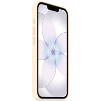 iPhone 17e Silicone Case with MagSafe - Vanilla,Model A3646