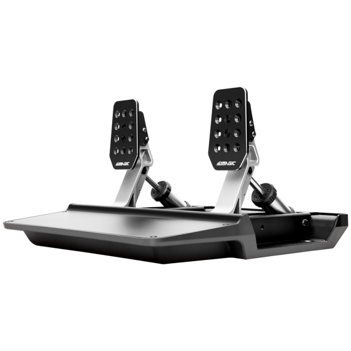 SIMAGIC P500 Pedal Set, Entry-Level Load Cell Pedals Equipped with a 100kg loadcell and a Hall angle sensor. Prodcut code: S301