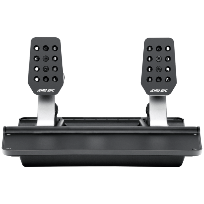 SIMAGIC P500 Pedal Set, Entry-Level Load Cell Pedals Equipped with a 100kg loadcell and a Hall angle sensor. Prodcut code: S301