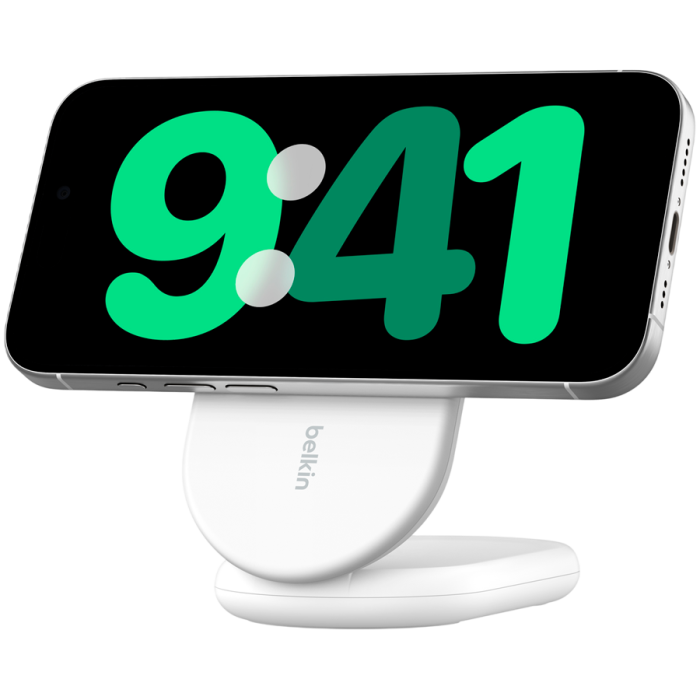 BELKIN Qi2 15w Magnetic Stand, White