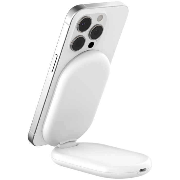 BELKIN Qi2 15w Magnetic Stand, White