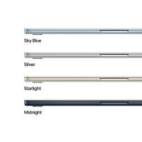 15-inch MacBook Air: Apple M5 chip with 10-core CPU and 10-core GPU, 24GB, 1TB SSD - Starlight,Model A3448