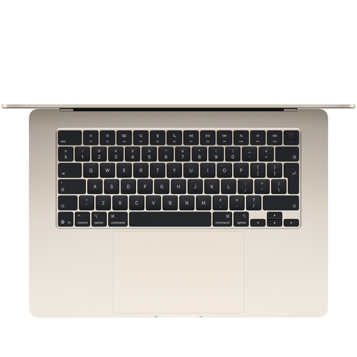 15-inch MacBook Air: Apple M5 chip with 10-core CPU and 10-core GPU, 24GB, 1TB SSD - Starlight,Model A3448