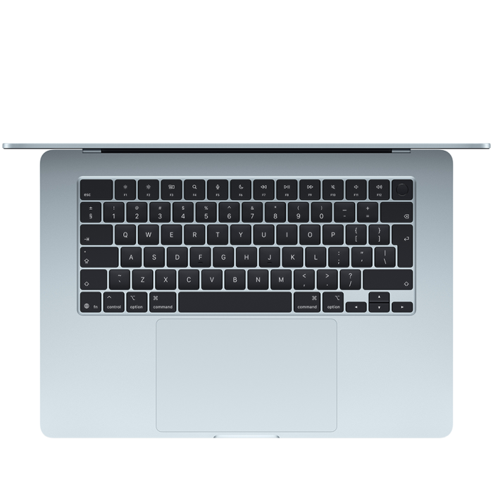 15-inch MacBook Air: Apple M5 chip with 10-core CPU and 10-core GPU, 24GB, 1TB SSD - Sky Blue,Model A3448