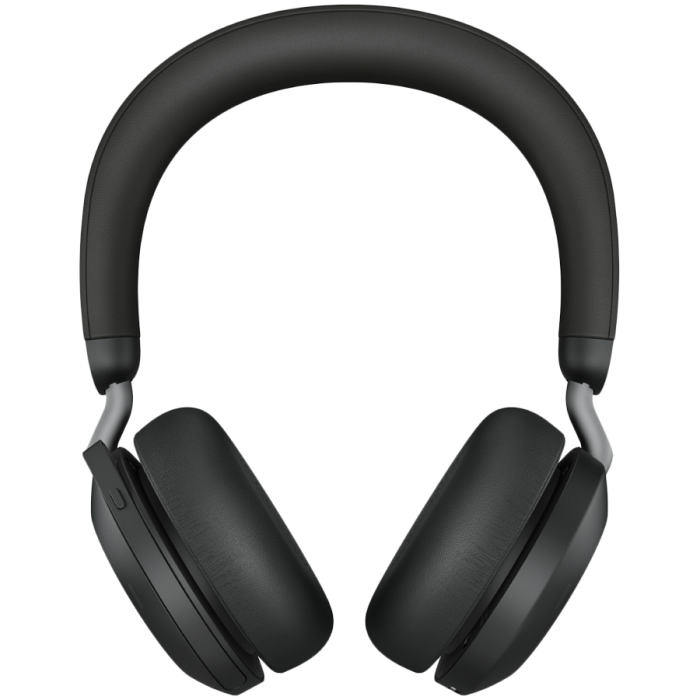 JABRA EVOLVE2 75, Link390a MS Stereo Black, EVOLVE2 75 headset Black MS, Link 380 BT adapter USB-A MS,1.2m USB-C to USB-A cable, carry pouch, warranty and warning (safety leaflets)