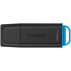 KINGSTON 128GB Portable USB 3.2 Gen 1 DataTraveler Exodia Black/Blue
