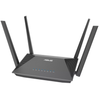 Wi-Fi Asus 802.11ax (Wi-Fi 6), 3000 Mbps, 802.1X, WAN, 4xGigabit LAN, 1xDMZ