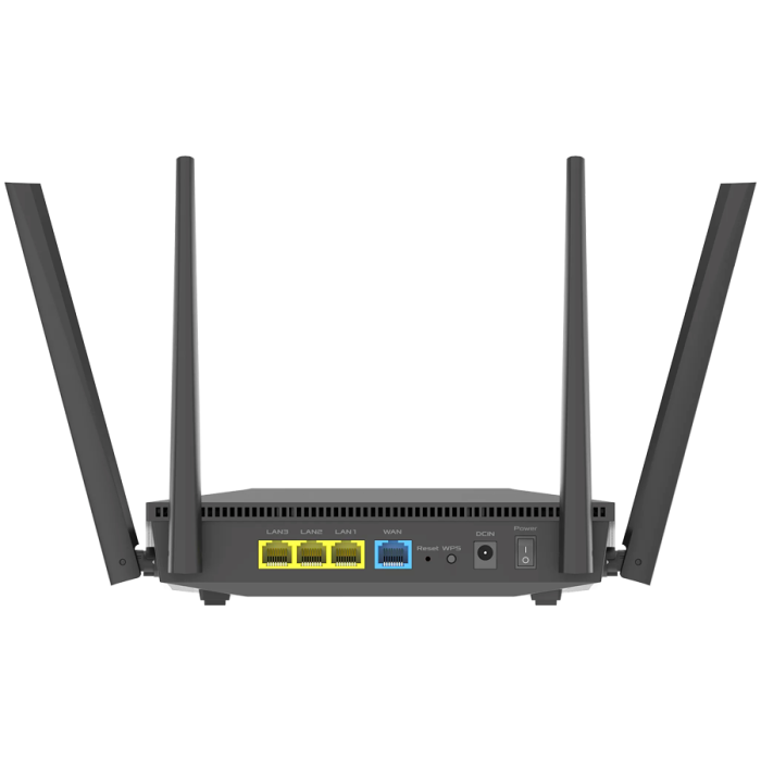 Wi-Fi Asus 802.11ax (Wi-Fi 6), 3000 Mbps, 802.1X, WAN, 4xGigabit LAN, 1xDMZ