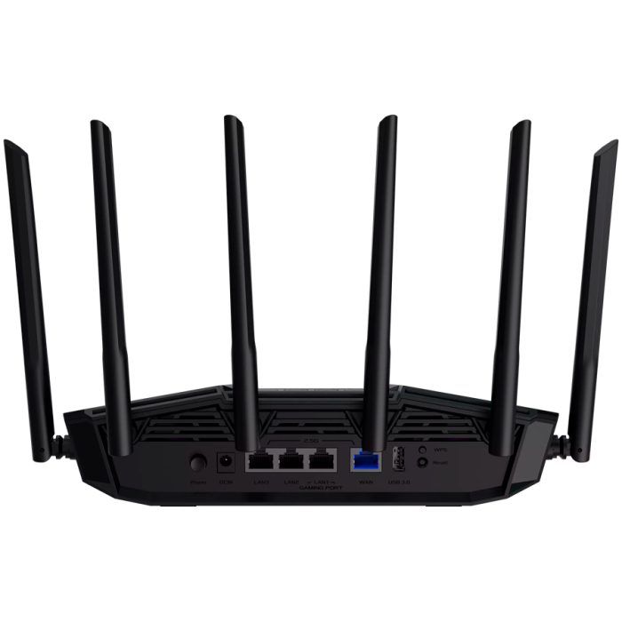 Сетевой маршрутизатор со встроенной беспроводной точкой доступа ASUS TUF-BE6500