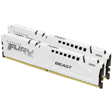 Kingston 64GB 5600MT/s DDR5 CL36 DIMM (Kit of 2) FURY Beast White EXPO
