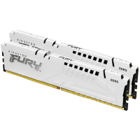 Kingston DRAM 32GB 5200MT/s DDR5 CL40 DIMM (Kit of 2) FURY Beast White XMP