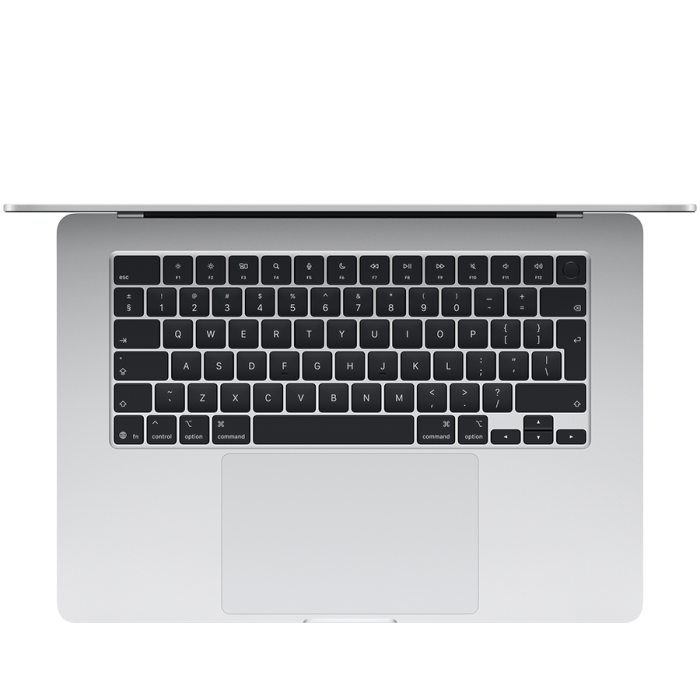 MacBook Air 15-inch,Silver,Model A3448,M5 CHIP WITH 10C CPU, 10C GPU,16GB unified memory,70W Dual USB-C Power Adapter, 1TB SSD storage,Two Thunderbolt 4 Ports,Touch ID,Liquid Retina display,Force Touch Trackpad, KEYBOARD-RU