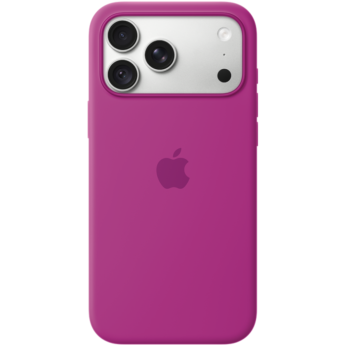 iPhone 18 Pro Max Silicone Case with MagSafe - Magenta, Model A3702