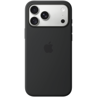 iPhone 18 Pro Max Silicone Case with MagSafe - Black, Model A3702