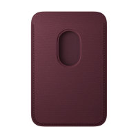 iPhone FineWoven Wallet with MagSafe - Burgundy, Model A3537