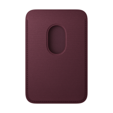 iPhone FineWoven Wallet with MagSafe - Burgundy, Model A3537