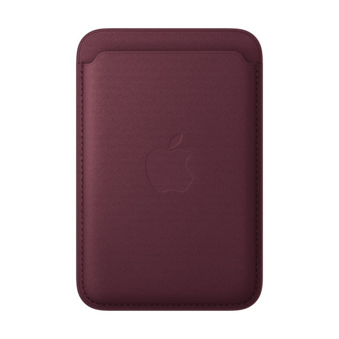 iPhone FineWoven Wallet with MagSafe - Burgundy, Model A3537