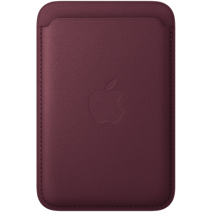 iPhone FineWoven Wallet with MagSafe - Burgundy, Model A3537