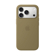 iPhone 18 Pro Silicone Case with MagSafe - Olive, Model A3701