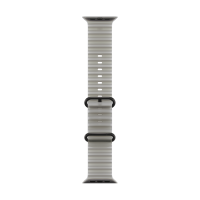 49mm Translucent Grey Ocean Band - Black Titanium Finish, Model