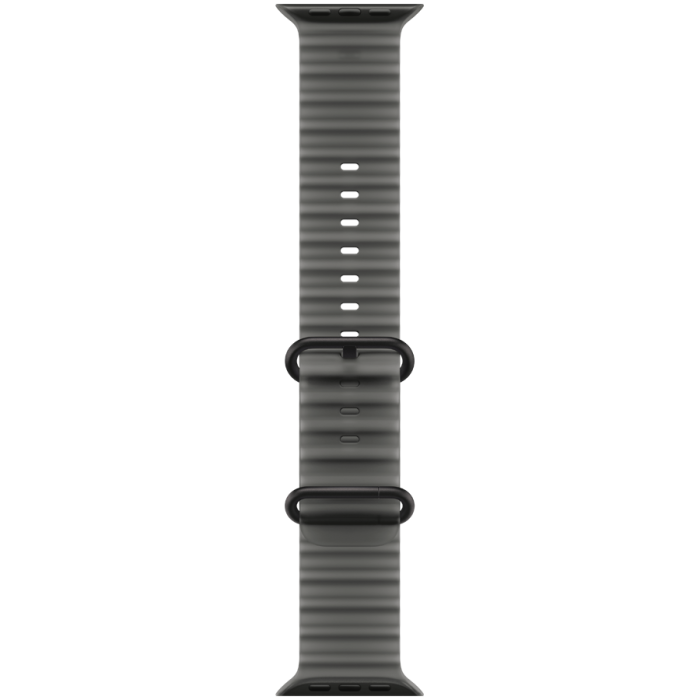 49mm Translucent Black Ocean Band - Black Titanium Finish, Model