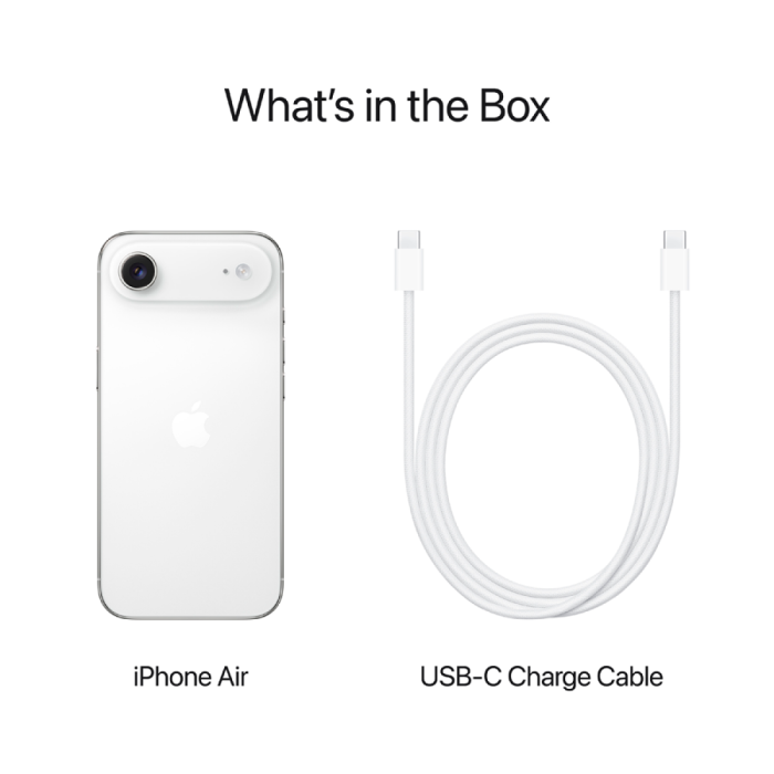 iPhone Air 256GB Cloud White,Model A3517