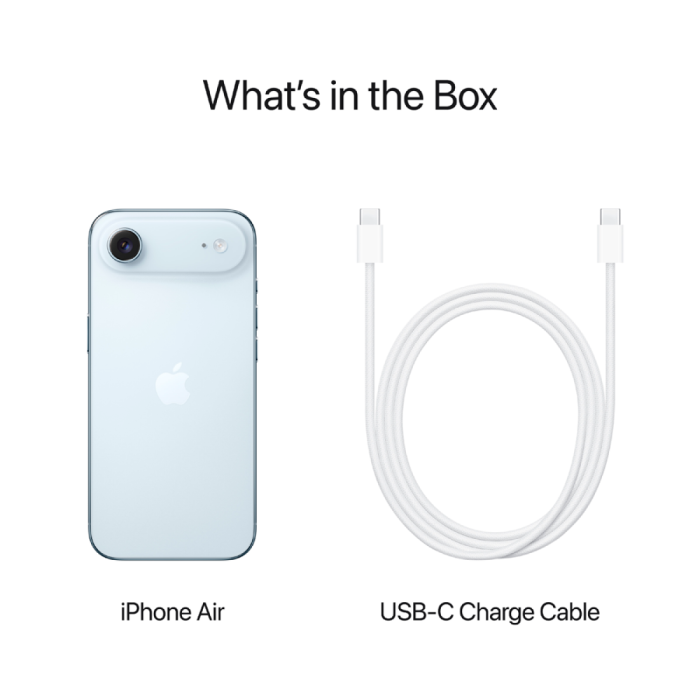 iPhone Air 256GB Sky Blue,Model A3517