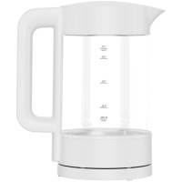 AENO EK5 Electric Kettle, 1.7L, Temp Control 40-100°C, Strix, White