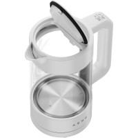 AENO EK5 Electric Kettle, 1.7L, Temp Control 40-100°C, Strix, White