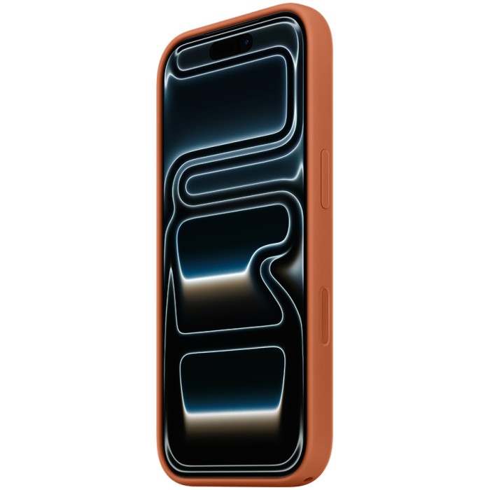 iPhone 17 Pro Silicone Case with MagSafe - Terra Cotta,Model A3559