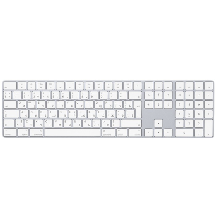 Magic Keyboard with Numeric Keypad - Russian - Silver,Model A1843