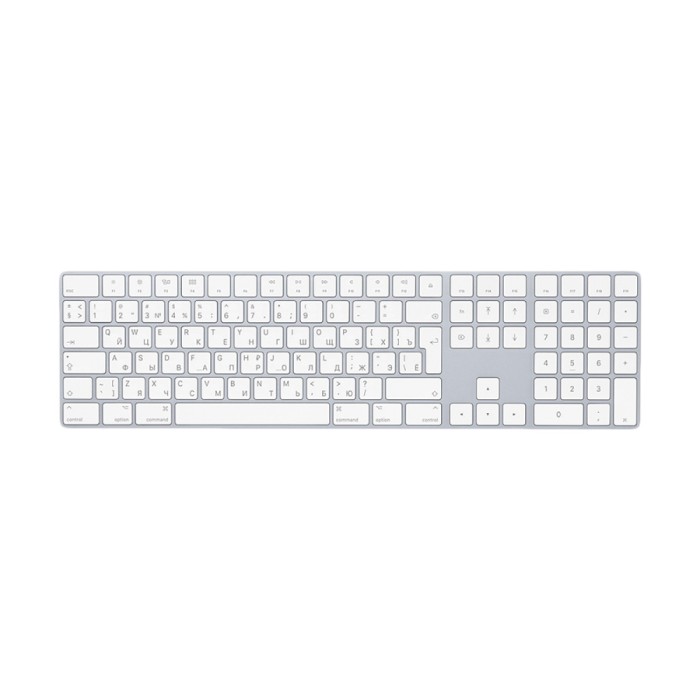 Magic Keyboard with Numeric Keypad - Russian - Silver,Model A1843