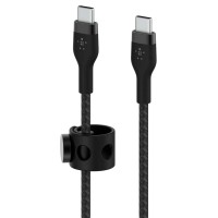 BELKIN  USB-C to USB-C 2.0 Braided silicone, 3M, Black