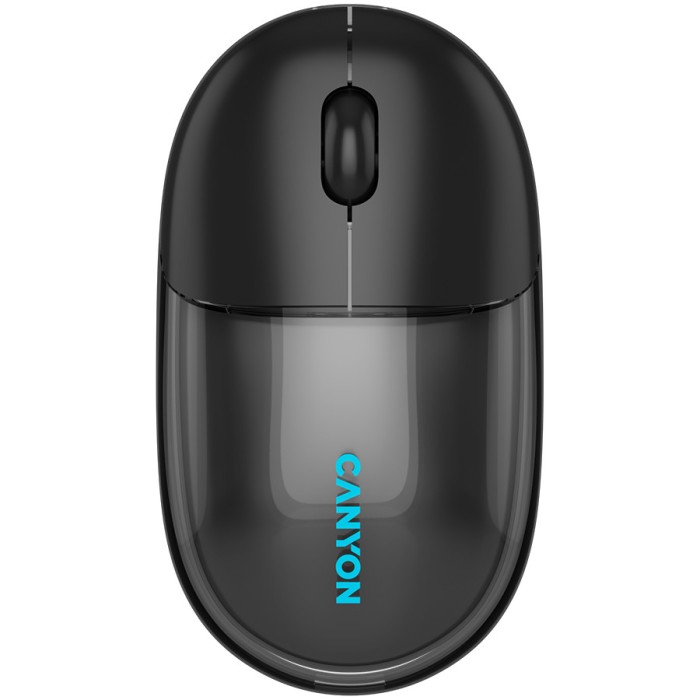 CANYON mouse OnClick 24 BT/ Wireless Transparent/Black