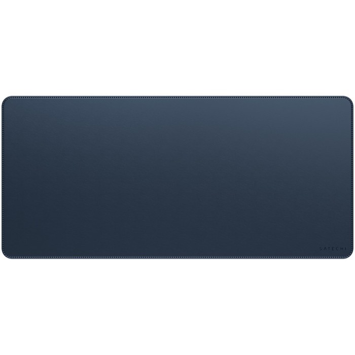 SATECHI Vegan-Leather Premium Desk Mat (Blue)