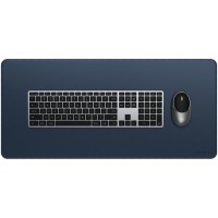 SATECHI Vegan-Leather Premium Desk Mat (Blue)