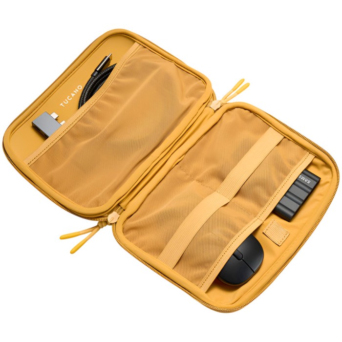 TUCANO TOPO Small Organizer, Yellow