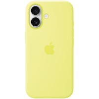 iPhone 17 Silicone Case with MagSafe - Neon Yellow,Model A3558