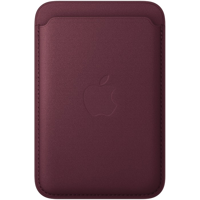 iPhone FineWoven Wallet with MagSafe - Burgundy, Model A3537