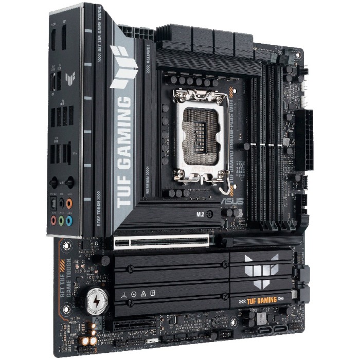 ASUS Main Board Desktop Intel B860 Chipset 4 x DIMM slots, max. 256GB, DDR5 1 x PCIe 5.0 x16 slot 1 x DisplayPort1 x HDMI port 1 x Wi-Fi Module 3 x M.2 slots 4 x SATA mATX Form Factor