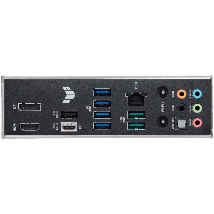 ASUS Main Board Desktop Intel B860 Chipset 4 x DIMM slots, max. 256GB, DDR5 1 x PCIe 5.0 x16 slot 1 x DisplayPort1 x HDMI port 1 x Wi-Fi Module 3 x M.2 slots 4 x SATA mATX Form Factor
