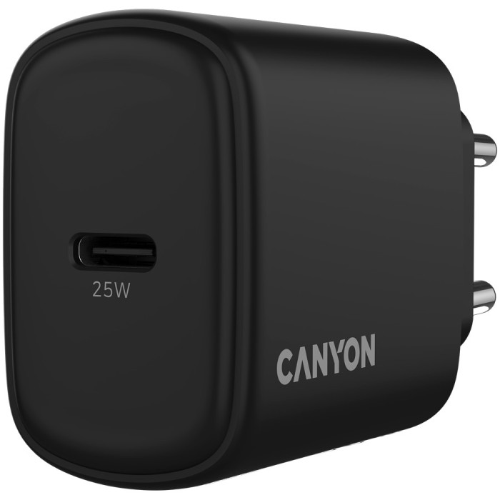 CANYON charger OnCharge 250 25W 1xPD EU Black