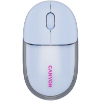 CANYON mouse OnClick 24 BT/ Wireless Transparent/Blue