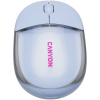 CANYON mouse OnClick 24 BT/ Wireless Transparent/Blue